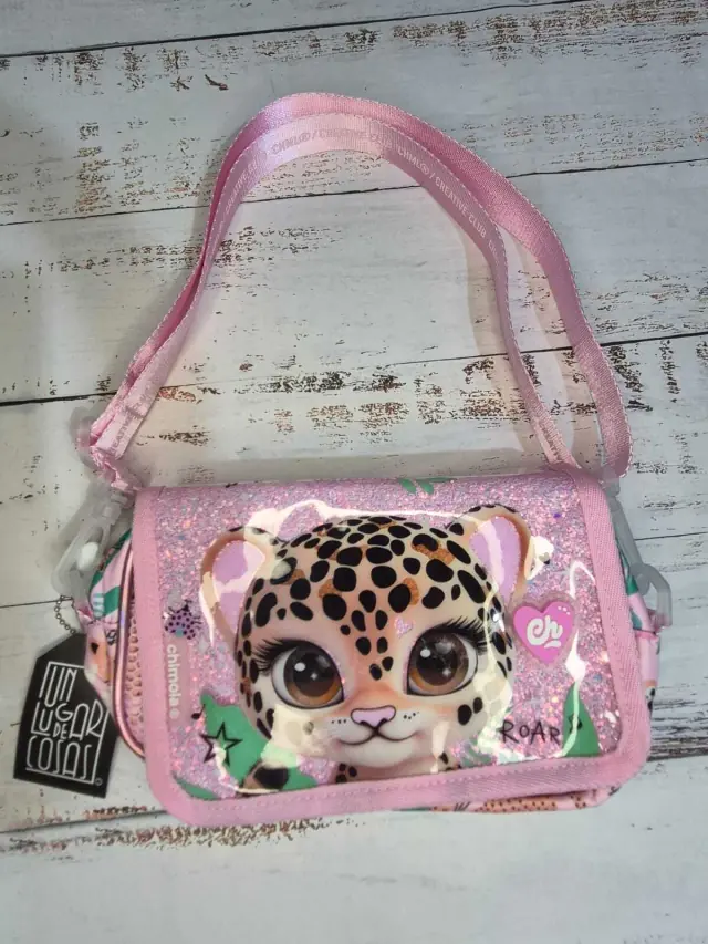 Cartera infantil estampada
