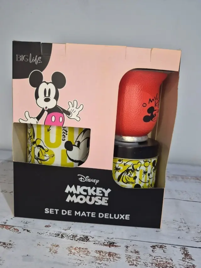 Set de Mate Mickey con Yerbera y Azucarera